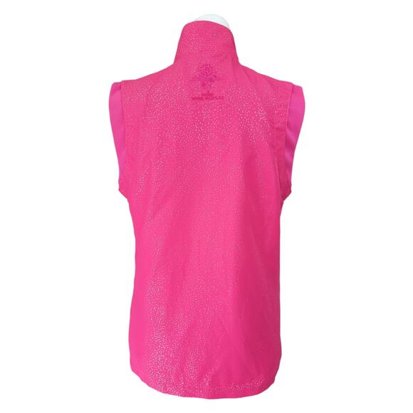 Monterey Club Pink Sparkle Sleeveless Vest Size Small Haven Green Valley AZ - Picture 6 of 8